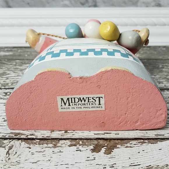 RARE Wooden Mother Bunny Rabbit figure Midwest Cannon - Picture 5 of 5